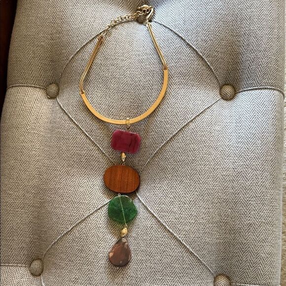 Chico's Jewelry - Chico's Originals Long Multi-Stone Statement Necklace